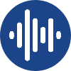 2 (4) Sound wave icon representing AI hearing aid technology